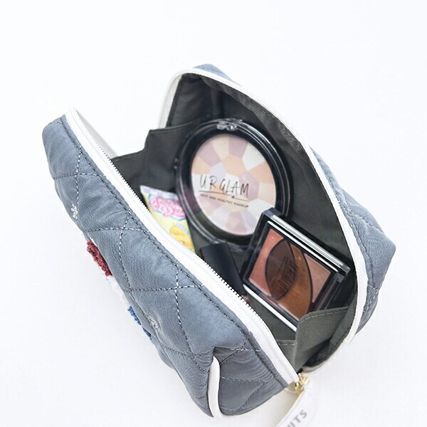 スヌーピー スクエアポーチ (ほっこり) ワンポイント SNOOPY