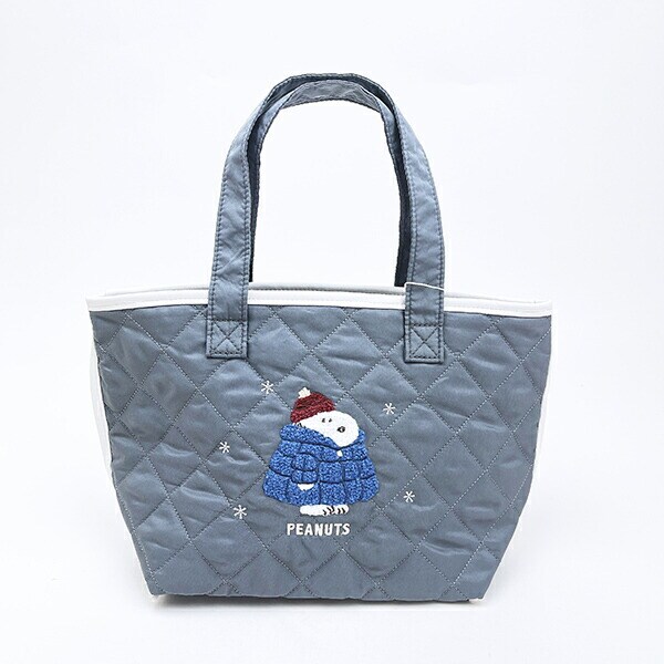 スヌーピー トートバッグ (ほっこり) ワンポイント SNOOPY