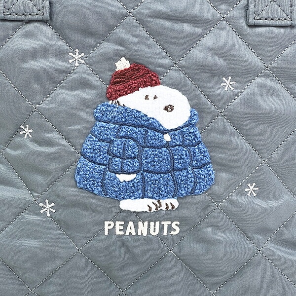 スヌーピー トートバッグ (ほっこり) ワンポイント SNOOPY