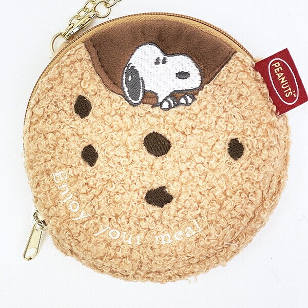 スヌーピー クッキー型ポーチ SNACK TIME CHEF SNOOPY