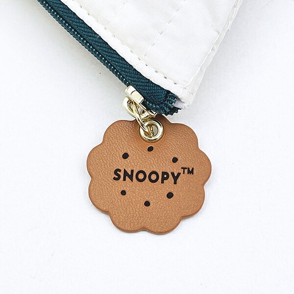 スヌーピー 舟形ポーチ グリーン シェフシリーズ SNOOPY