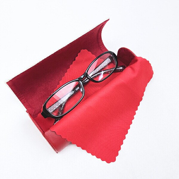 スヌーピー メガネケース レッド シェフシリーズ SNOOPY