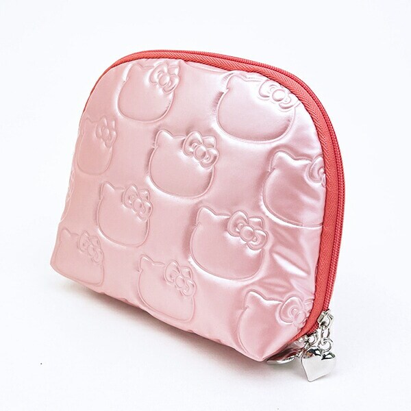 サンリオ ハローキティ ラウンドポーチ メタリックシリーズ Sanrio