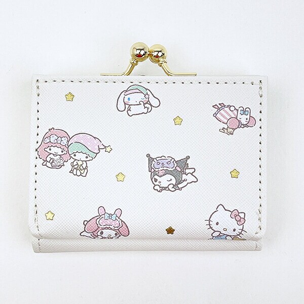 サンリオキャラクターズ コンパクト財布 アイボリー Sanrio