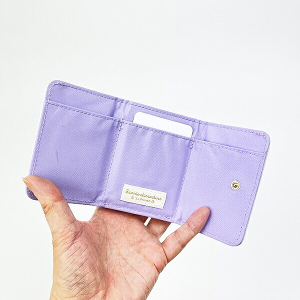 サンリオ クロミ コンパクト財布 パープル Sanrio