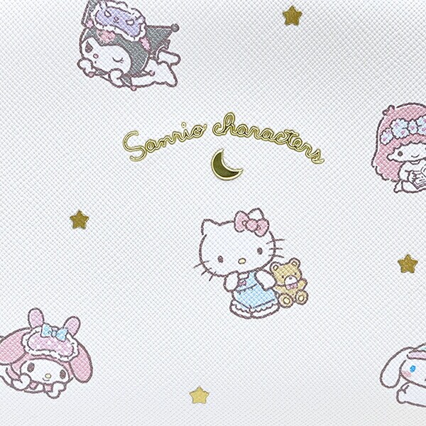 サンリオキャラクターズ ラウンドポーチ アイボリー Sanrio