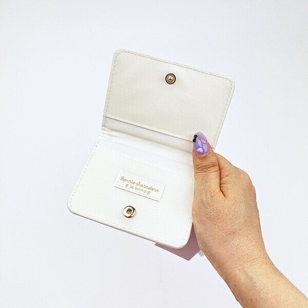 サンリオキャラクターズ オープンパスケース アイボリー 定期入れ Sanrio