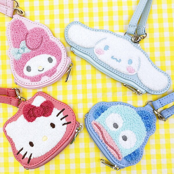 サンリオ シナモロール おかおサガラミニポーチ シナモン Sanrio