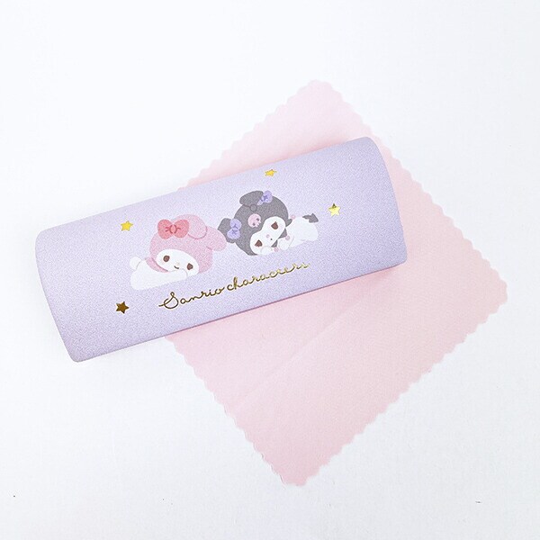 サンリオ マイメロディ×クロミ 眼鏡ケース (ピンク) チルタイムシリーズ Sanrio