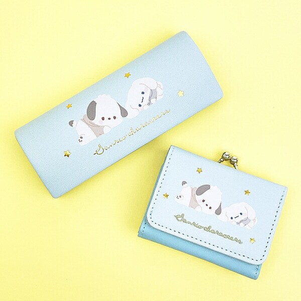 サンリオ ポチャッコ × シナモロール 眼鏡ケース (ブルー) チルタイムシリーズ シナモン Sanrio