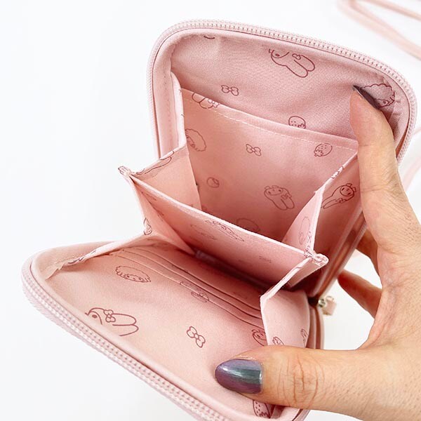 サンリオ マイメロディ マルチショルダー ポーチ キルティング スマホショルダー バッグ