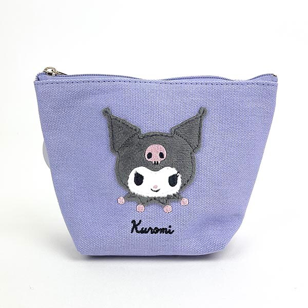 サンリオ クロミ 船形ポーチ ふわふわワッペン 小物入れ 化粧品入れ