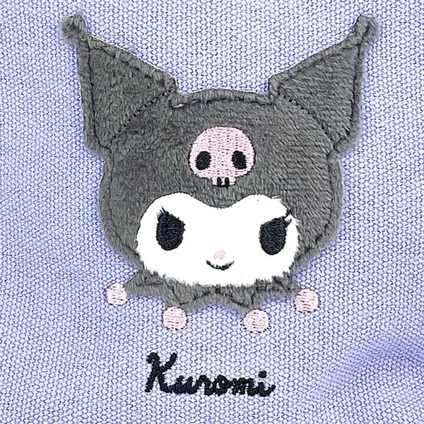 サンリオ クロミ 船形ポーチ ふわふわワッペン 小物入れ 化粧品入れ