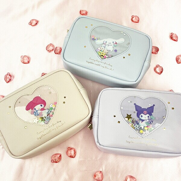 サンリオ クロミ シャカシャカ ボックスポーチ