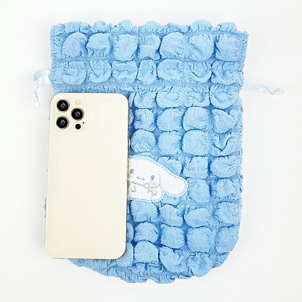 サンリオ シナモロール 巾着 ポコポコワッペン Sanrio