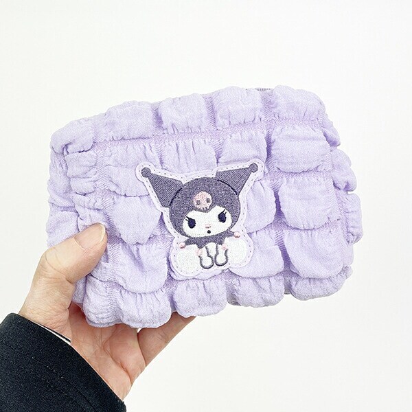 サンリオ クロミ スクエアポーチ ポコポコワッペン Sanrio