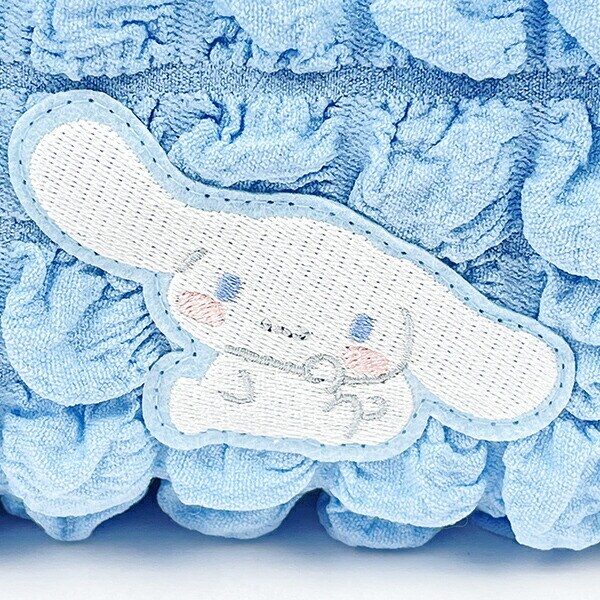 サンリオ シナモロール スクエアポーチ ポコポコワッペン Sanrio