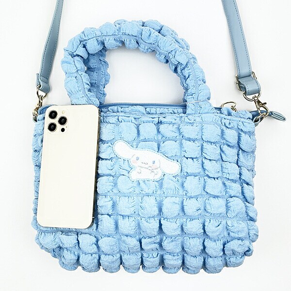 サンリオ シナモロール ショルダーバッグ ポコポコワッペン Sanrio