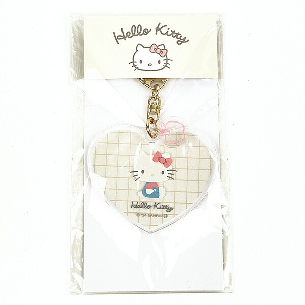 サンリオ ハローキティ アクリルキーホルダー ポコポコワッペンシリーズ 日本製 Sanrio