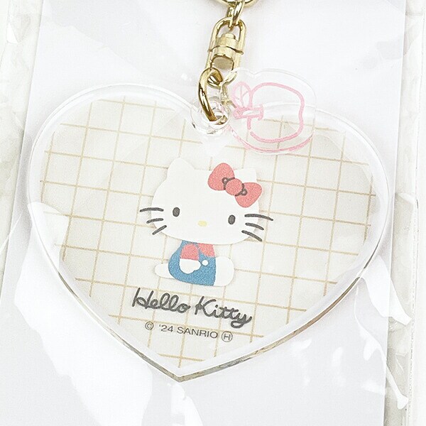サンリオ ハローキティ アクリルキーホルダー ポコポコワッペンシリーズ 日本製 Sanrio