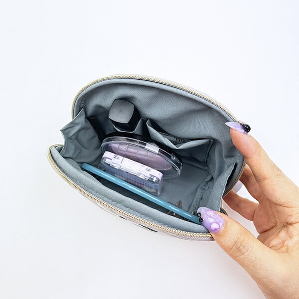 サンリオ ハローキティ ラウンドポーチ モノトーン Sanrio