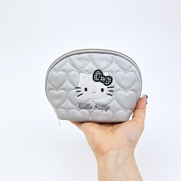 サンリオ ハローキティ ラウンドポーチ モノトーン Sanrio
