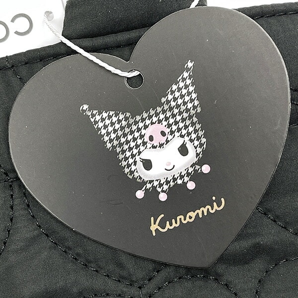 サンリオ クロミ モノトーン トートバッグ ブラック ランチ Sanrio