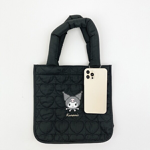 サンリオ クロミ モノトーン トートバッグ ブラック ランチ Sanrio