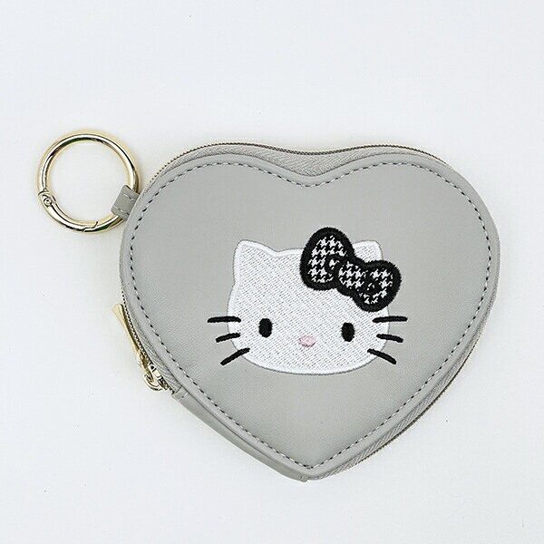 サンリオ ハローキティ ミニハートポーチ モノトーンシリーズ Sanrio