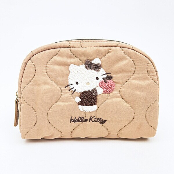 サンリオ ハローキティ ラウンドポーチ ナチュラルキルティング Sanrio