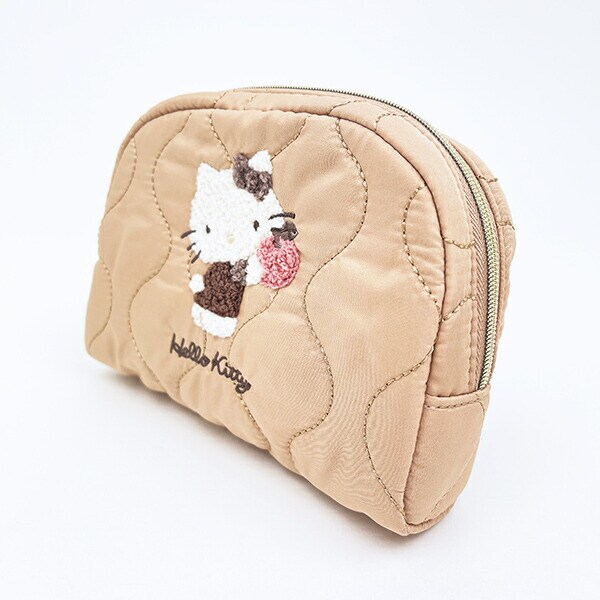 サンリオ ハローキティ ラウンドポーチ ナチュラルキルティング Sanrio