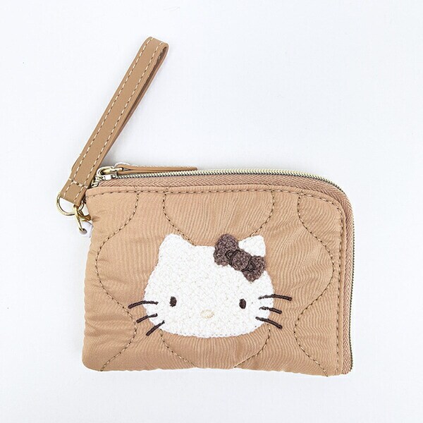 サンリオ ハローキティ デイリーポーチ 定期入れ ナチュラルキルティング Sanrio