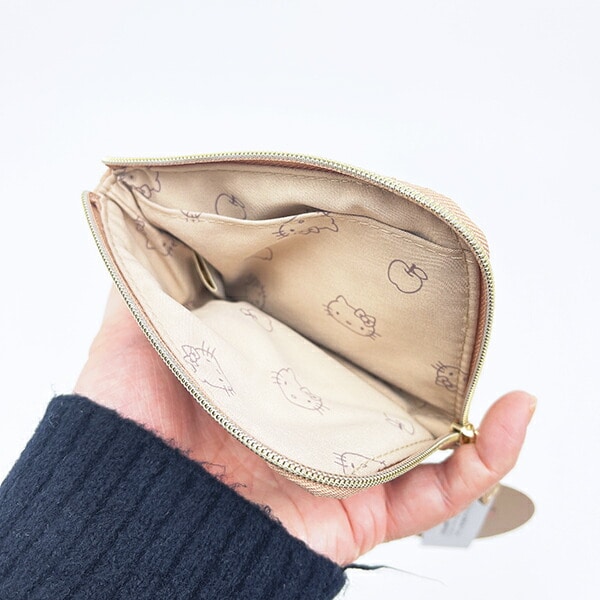 サンリオ ハローキティ デイリーポーチ 定期入れ ナチュラルキルティング Sanrio