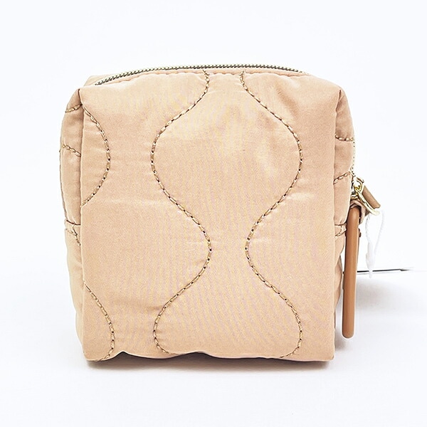 サンリオ ハローキティ カラビナ付きミニポーチ ナチュラルキルティング Sanrio