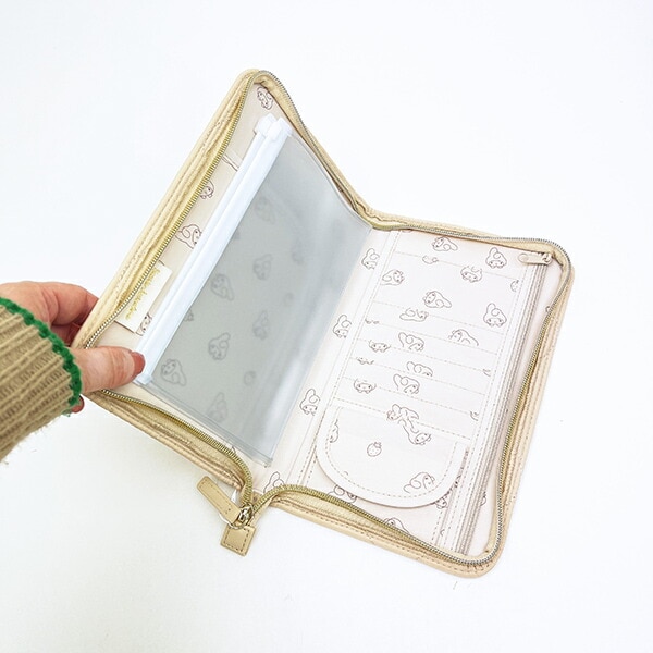 サンリオ マイメロディ ナチュラルキルティング マルチケース 母子手帳ケース Sanrio