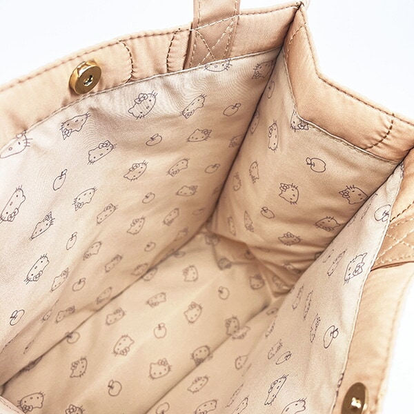 サンリオ ハローキティ ミニトートバッグ ナチュラルキルティング Sanrio