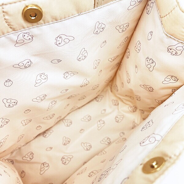 サンリオ マイメロディ ミニトートバッグ ナチュラルキルティング Sanrio