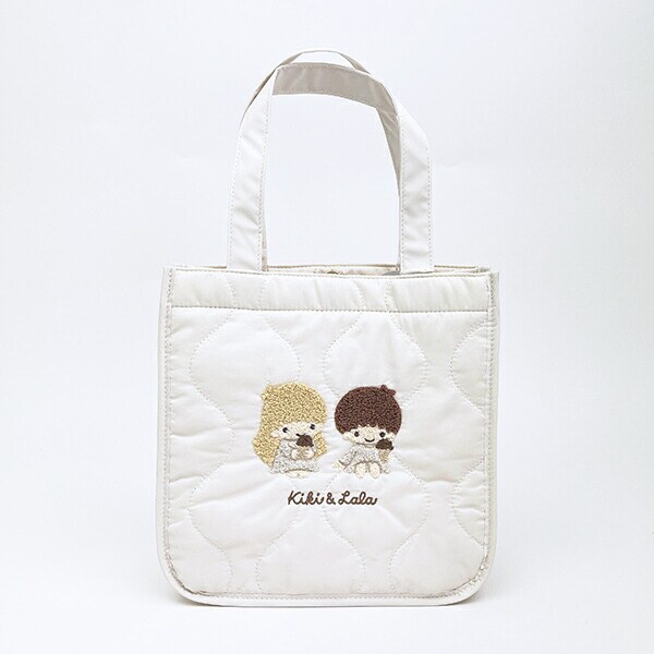 サンリオ キキララ ミニトートバッグ ナチュラルキルティング Sanrio