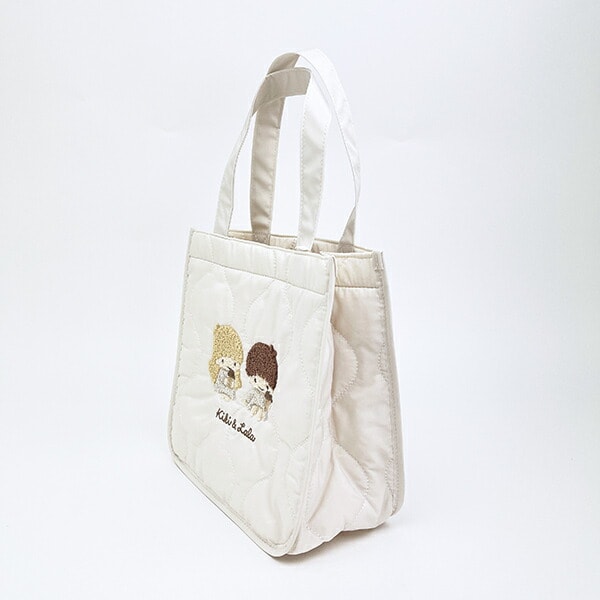 サンリオ キキララ ミニトートバッグ ナチュラルキルティング Sanrio