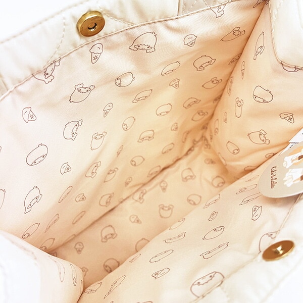 サンリオ キキララ ミニトートバッグ ナチュラルキルティング Sanrio