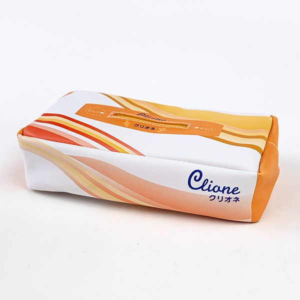 クリオネ ＢＯＸティッシュ ペンポーチ ペンケース ティッシュケース 文房具 おもしろ 筆箱