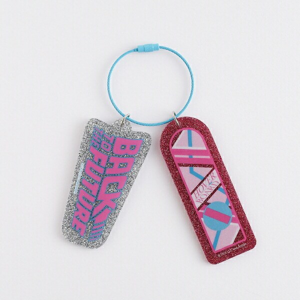 バックトゥザフューチャー BACK TO THE FUTURE 2連アクリルキーホルダー (ホバーボード)