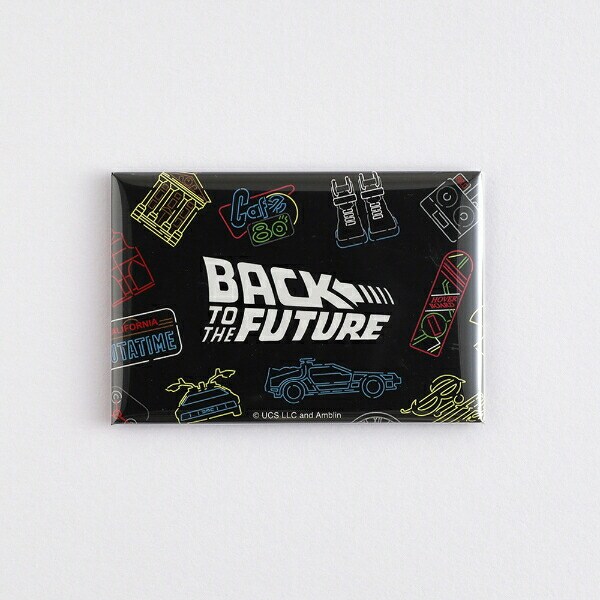 バックトゥザフューチャー BACK TO THE FUTURE マグネット (ブラック) 日本製