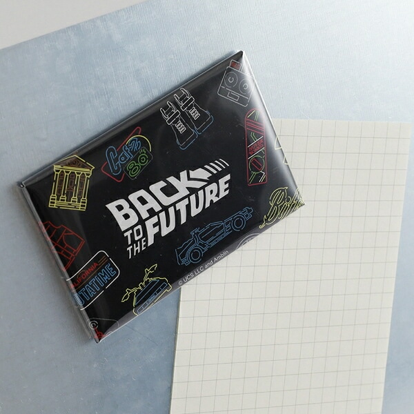 バックトゥザフューチャー BACK TO THE FUTURE マグネット (ブラック) 日本製