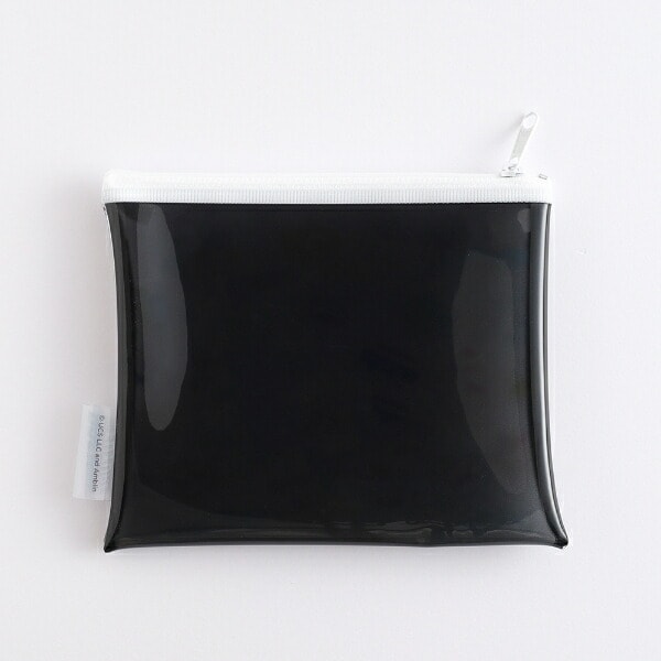 バックトゥザフューチャー BACK TO THE FUTURE PVCポーチ (ブラック) 日本製