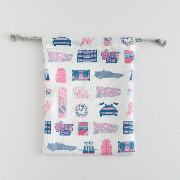 バックトゥザフューチャー BACK TO THE FUTURE 巾着2点セット (ミント)