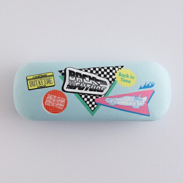 バックトゥザフューチャー BACK TO THE FUTURE メガネケース&クロスセット (ミント) 眼鏡ケース