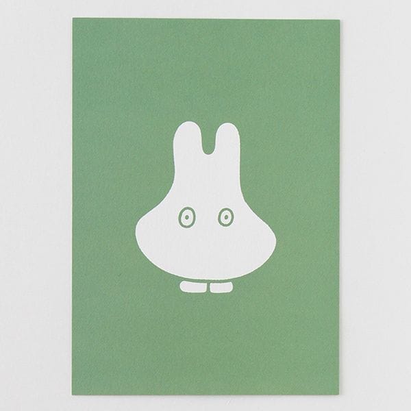 ミッフィー miffy ポストカード（obake） GREEN FLASH