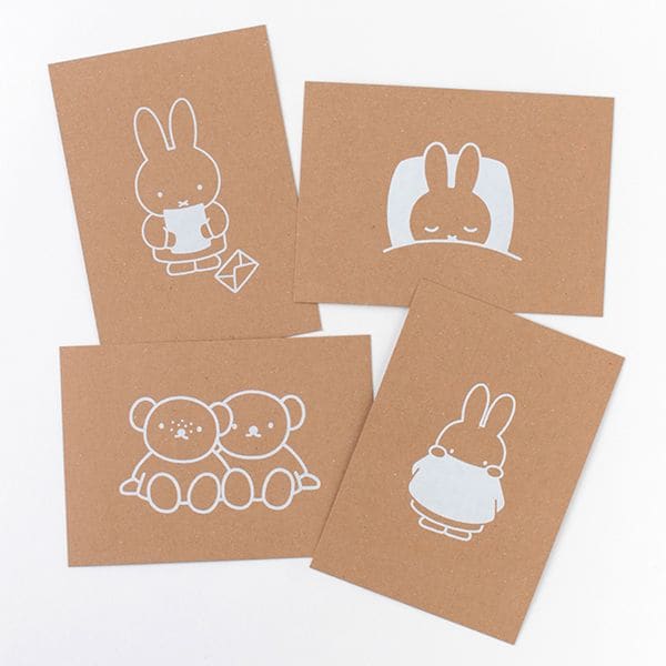 ミッフィー miffy ポストカード（sheets） GREEN FLASH