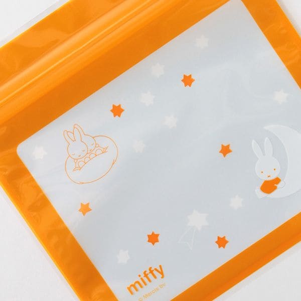 ミッフィー miffy ジッパーバッグ（star） GREEN FLASH